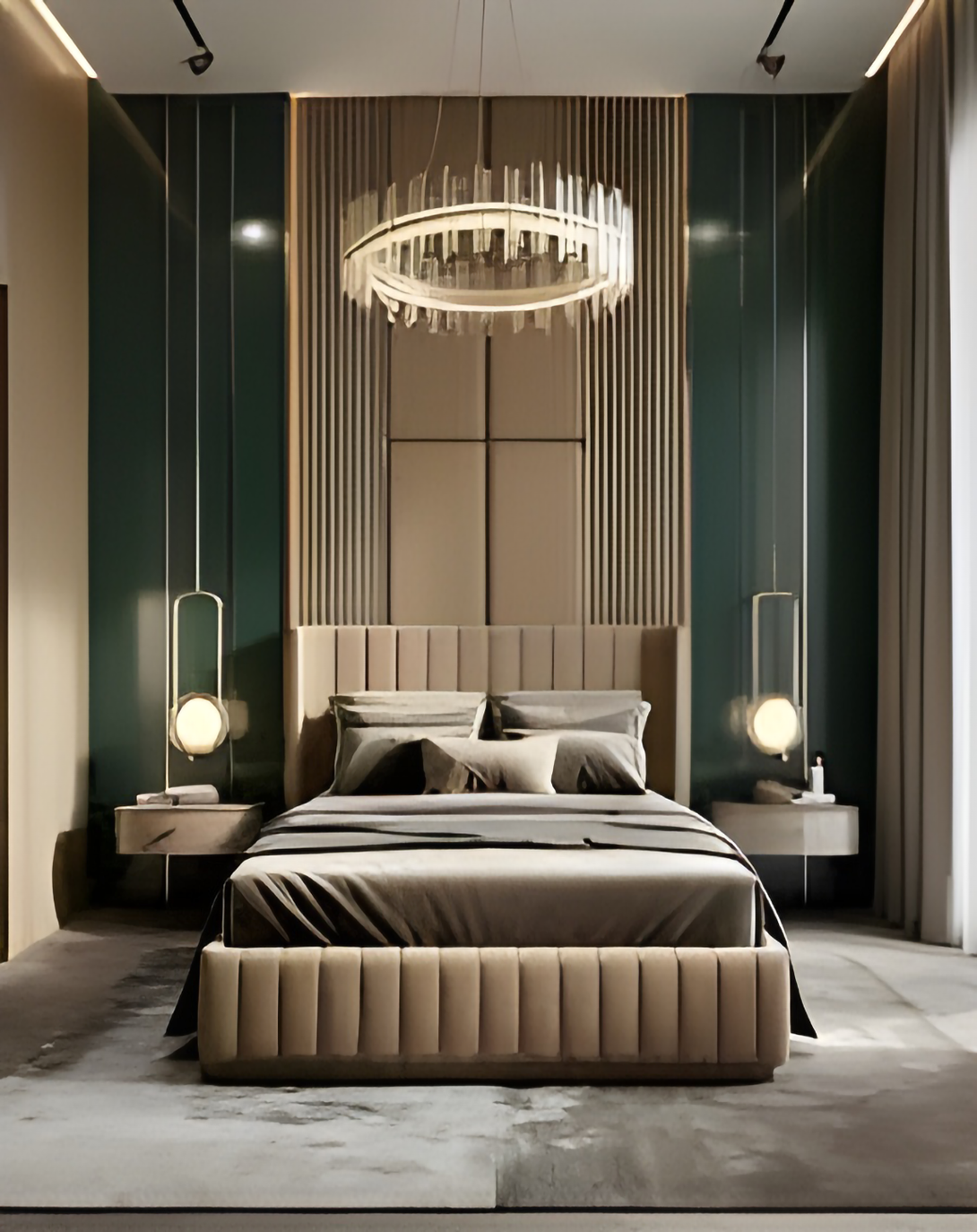 Contemporary Sleigh Stylish Bed