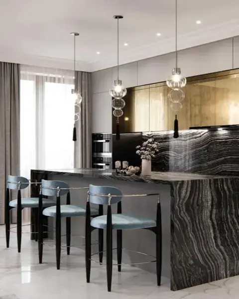 Coral Modern Bar | Contemporary bar cabinets for home ANGIE HOMES