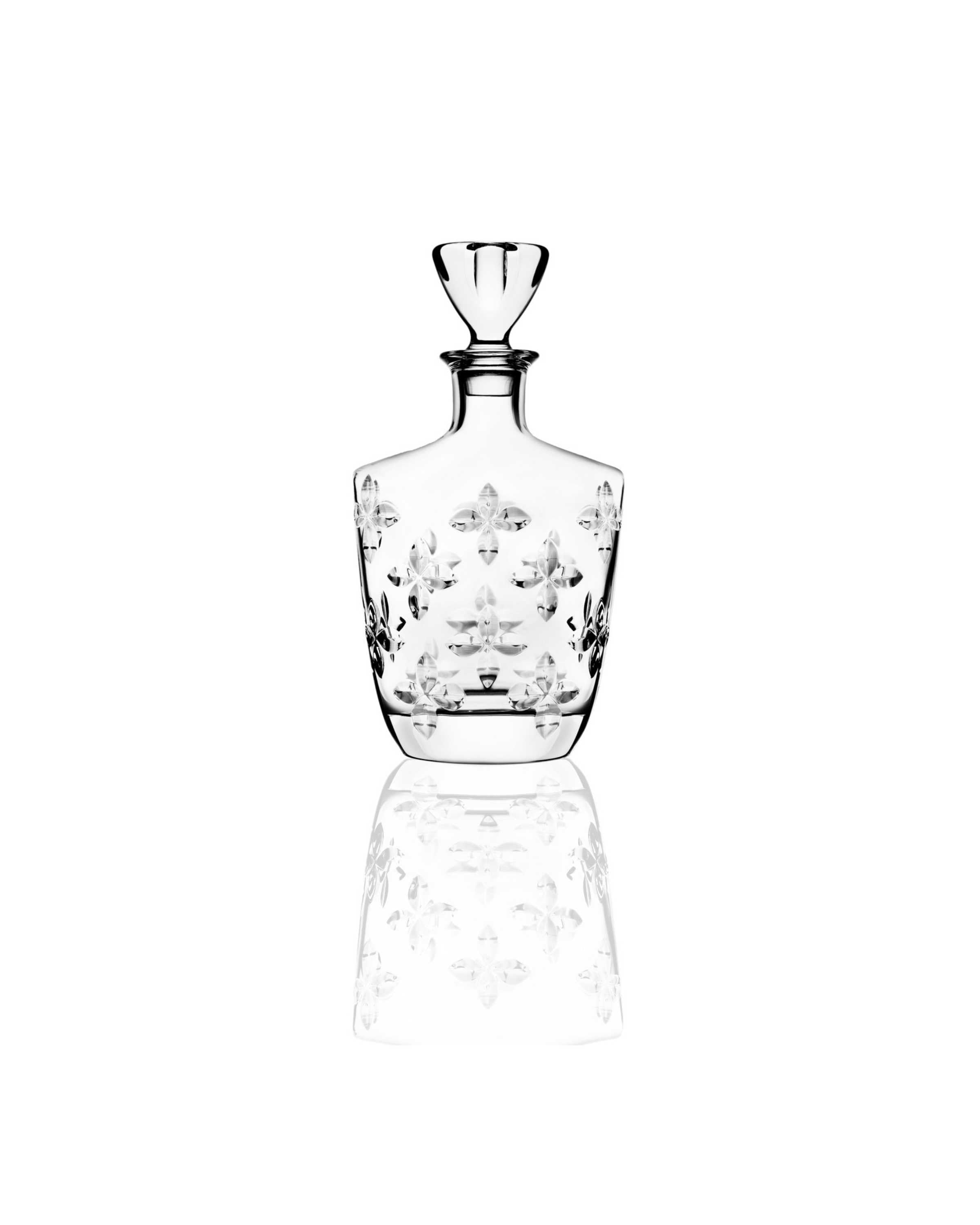 Exquisite Crystal Whiskey Decanter