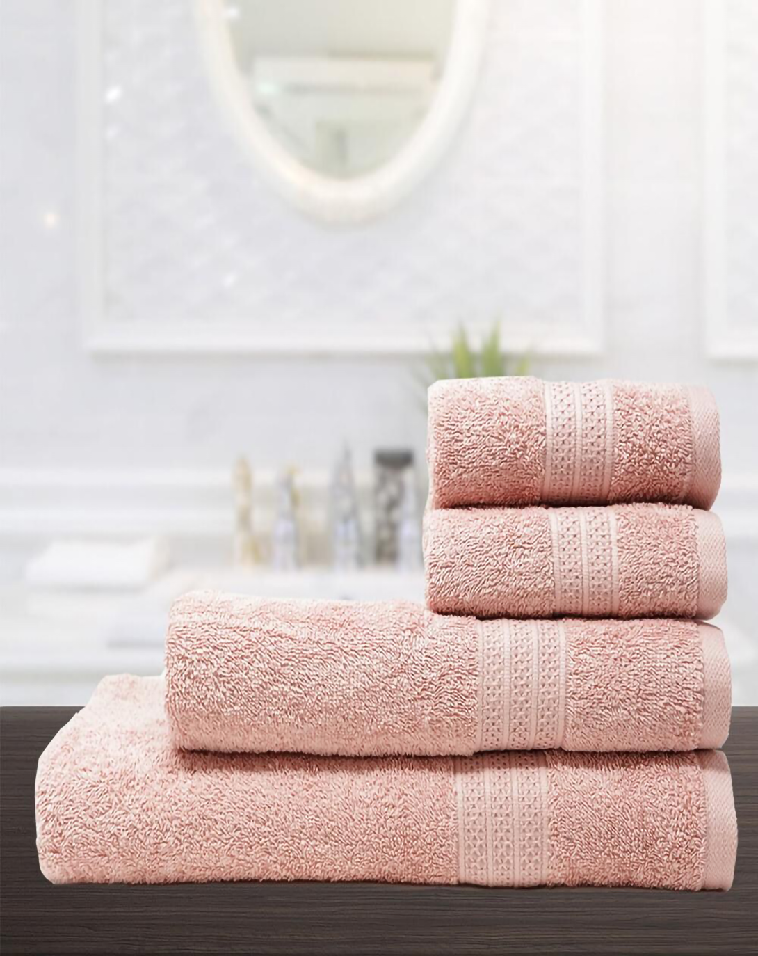 Dallas Bath Towels-4 Pcs