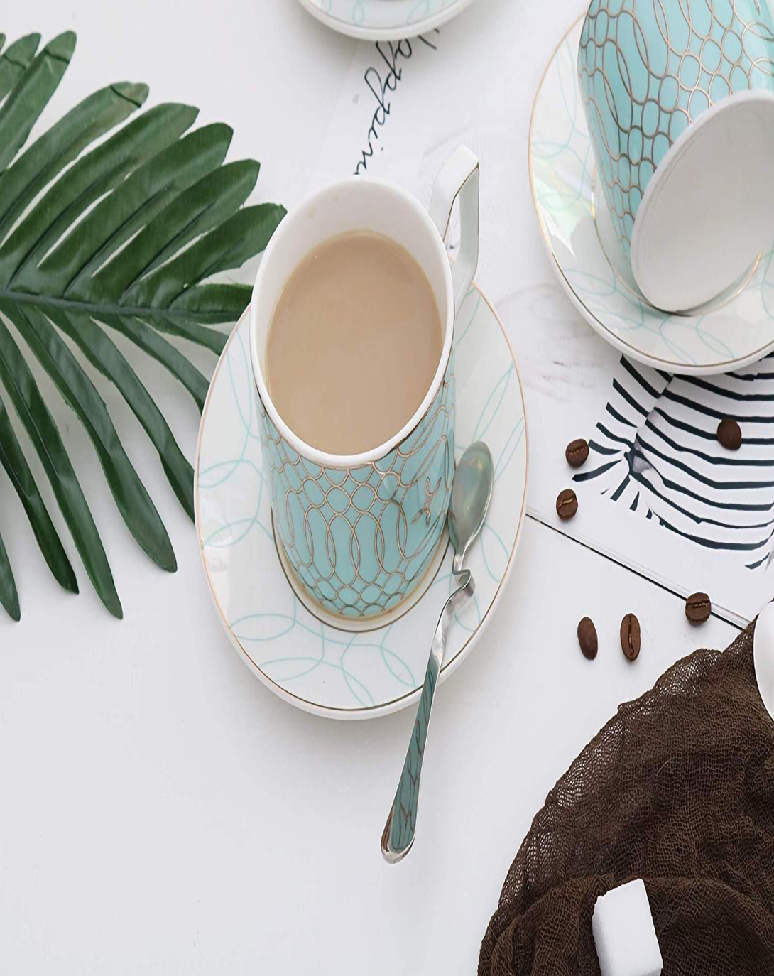 Dellasy Blue Tea Set