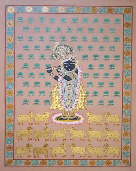 Devaki Nanda Pichwai Paintings ANGIE KRIPALANI DESIGN- ANGIE HOMES -ANGIES INDIA