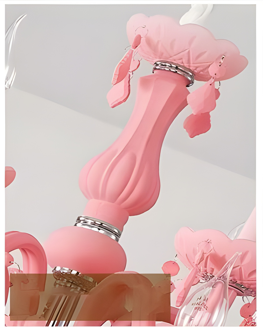 Diane Pink Classic Crystal Luxury Chandelier Light