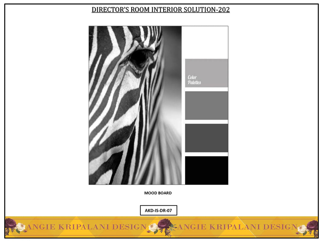 Luxury Director Room Interior Design Solution