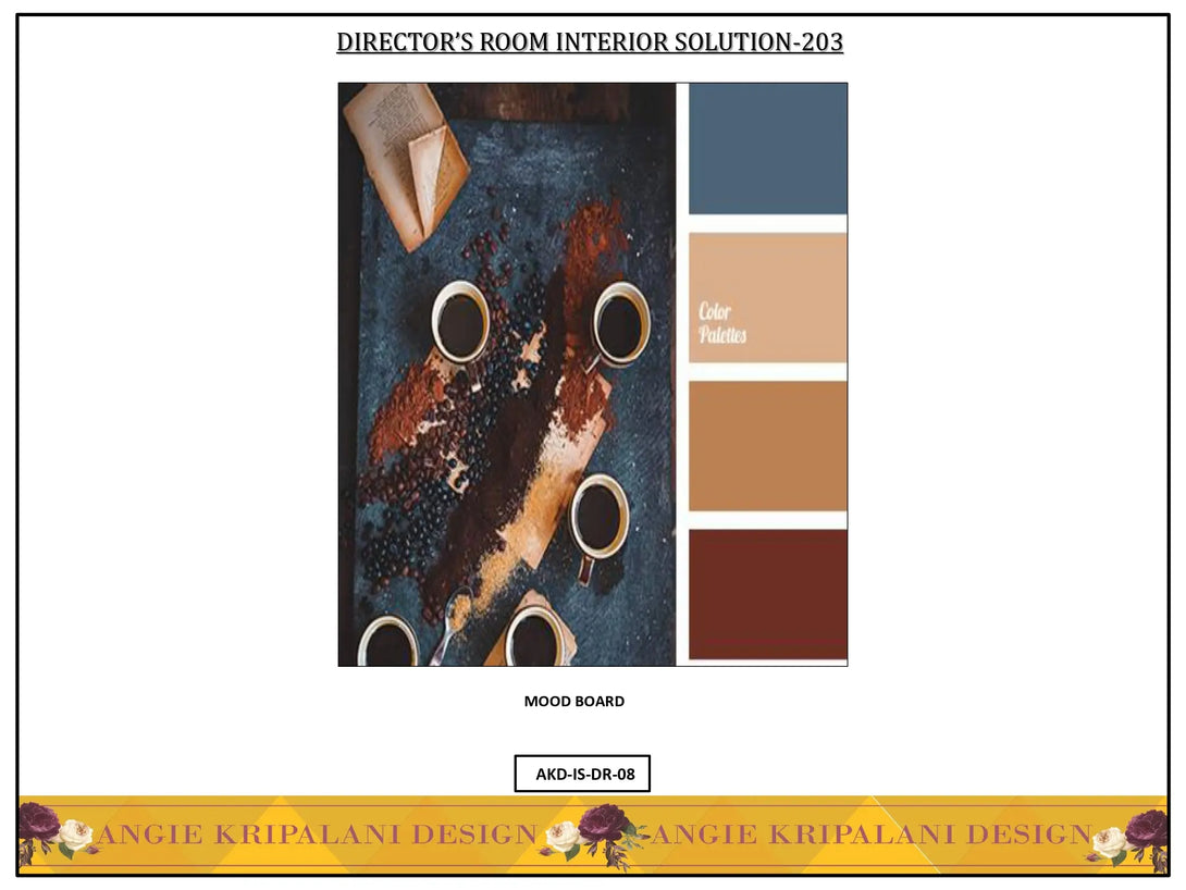 Director's Room Interior Solution