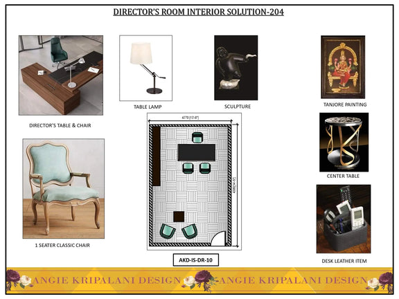 Best Director's Room Interior Design and Solution with Best Price ...