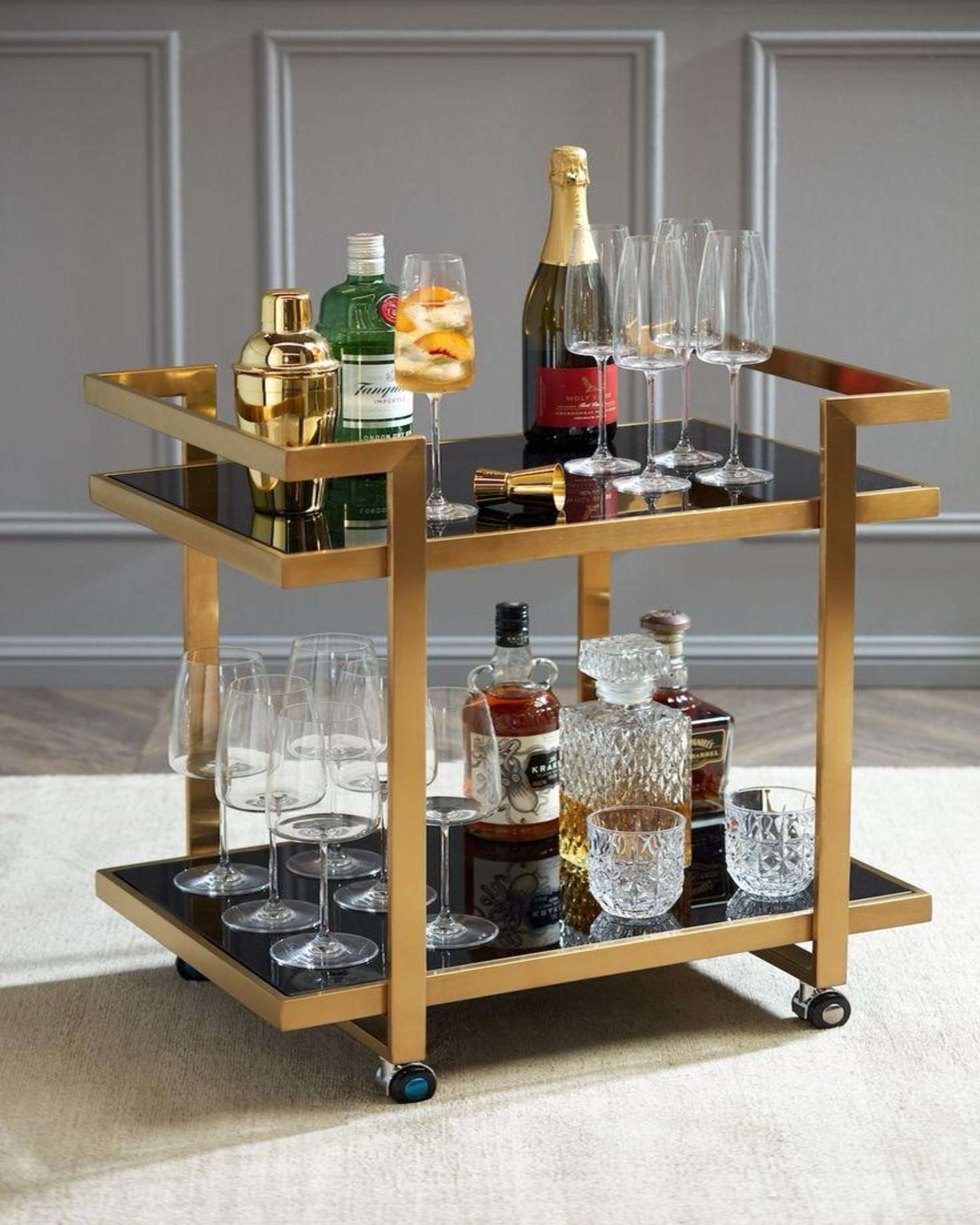 Drink Dray Bar Trolley ANGIE HOMES