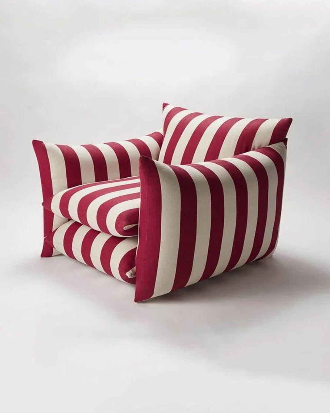 Durability Red And White Modern Sofa Chair