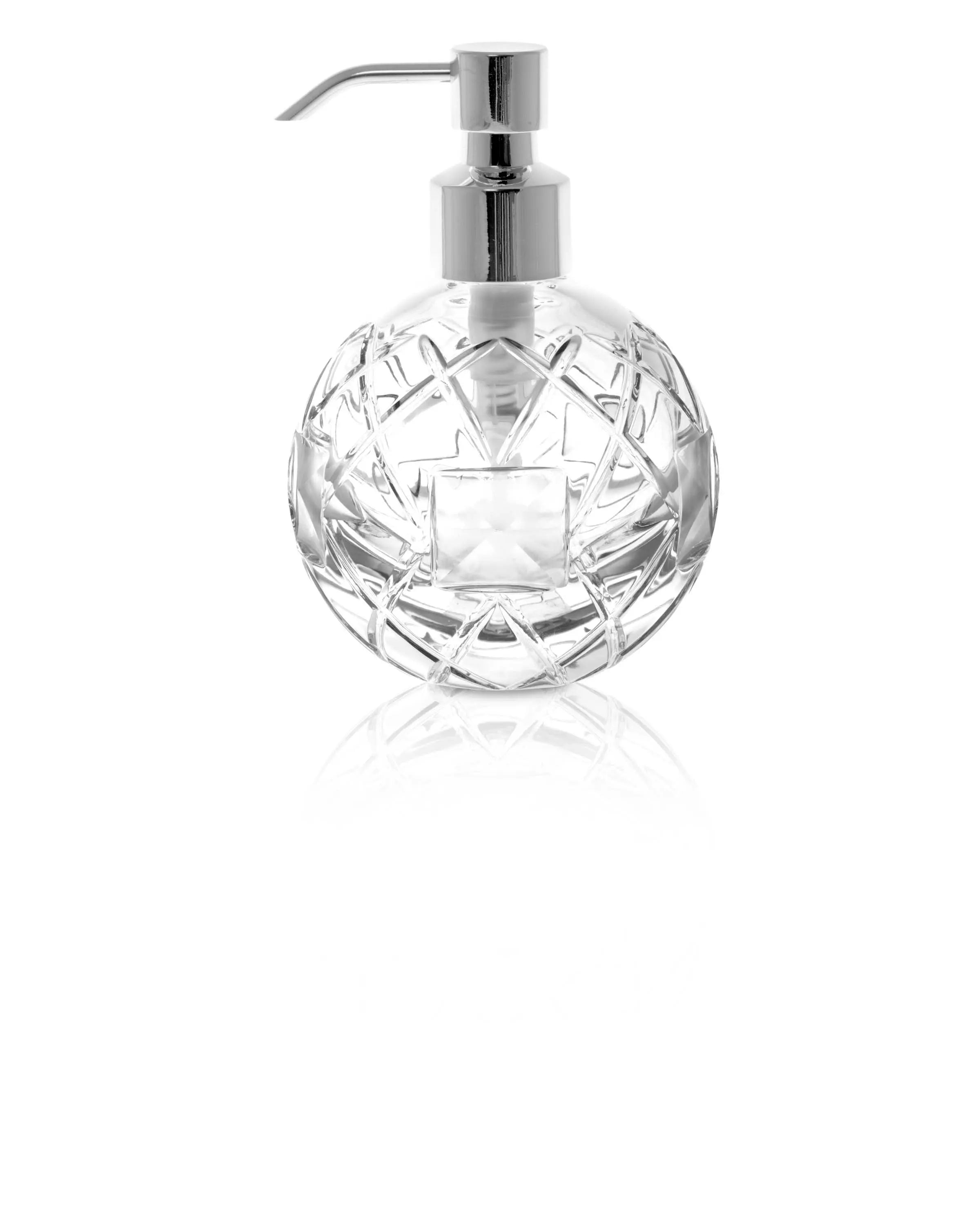 Eden Crystal Soap Dispenser ANGIE HOMES