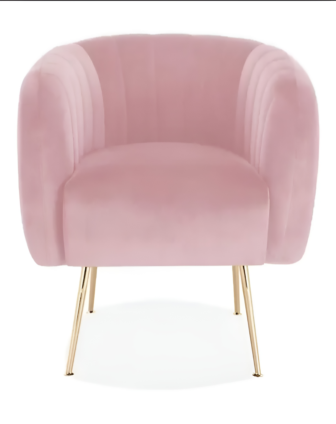 Elaheh Pink Sofa Chair ANGIE HOMES