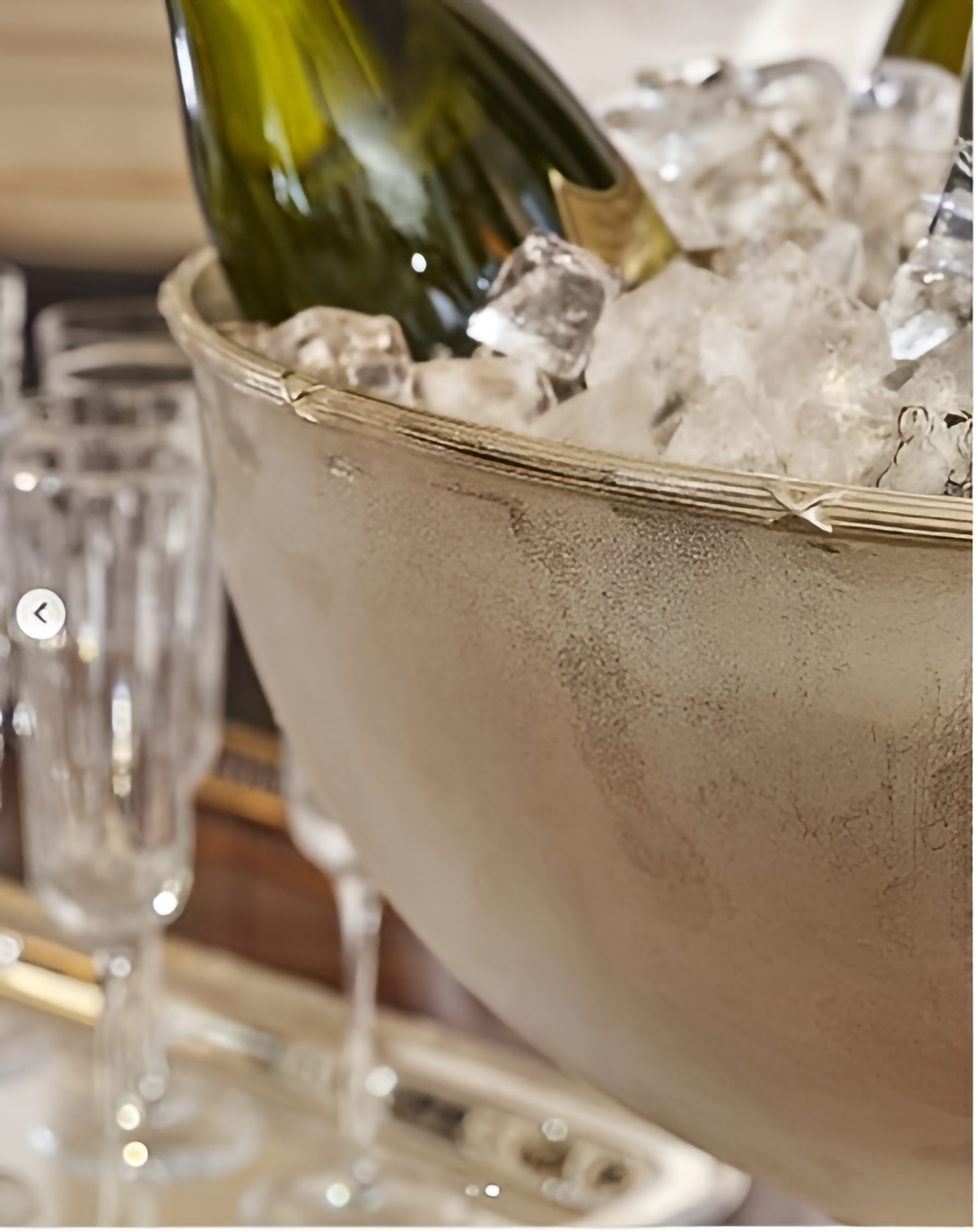 Elegance Luxury Gold Wine Champagne Stand Bucket