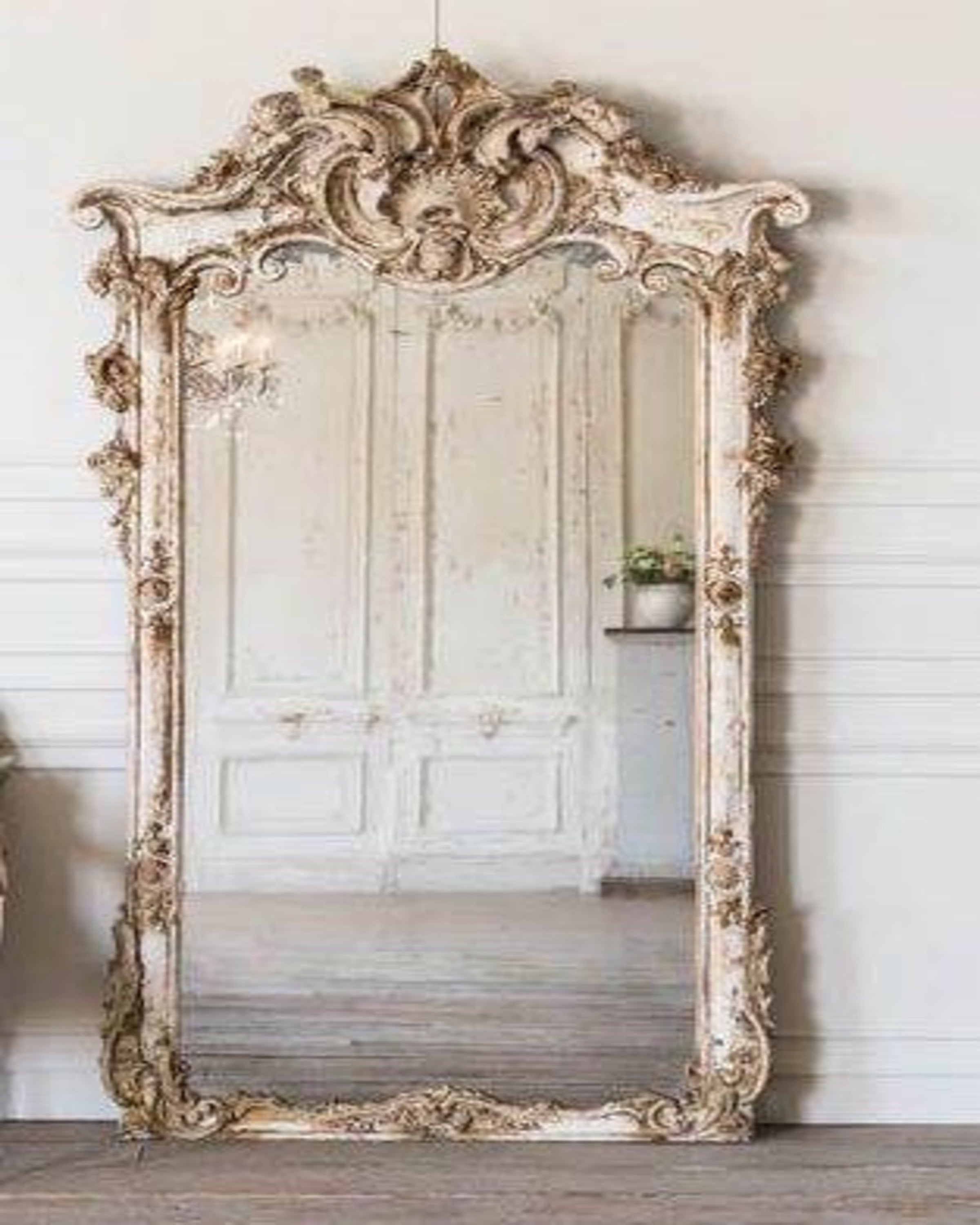 Elegant Gold Leaf Mirrors ANGIE HOMES