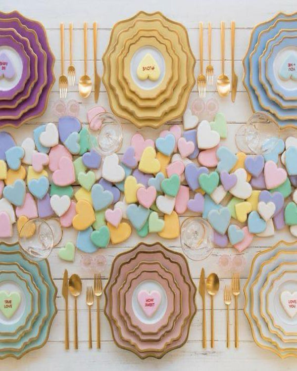 Gruneto Blue and White Dinner and Quarter Plates Set (Copy) ANGIE HOMES