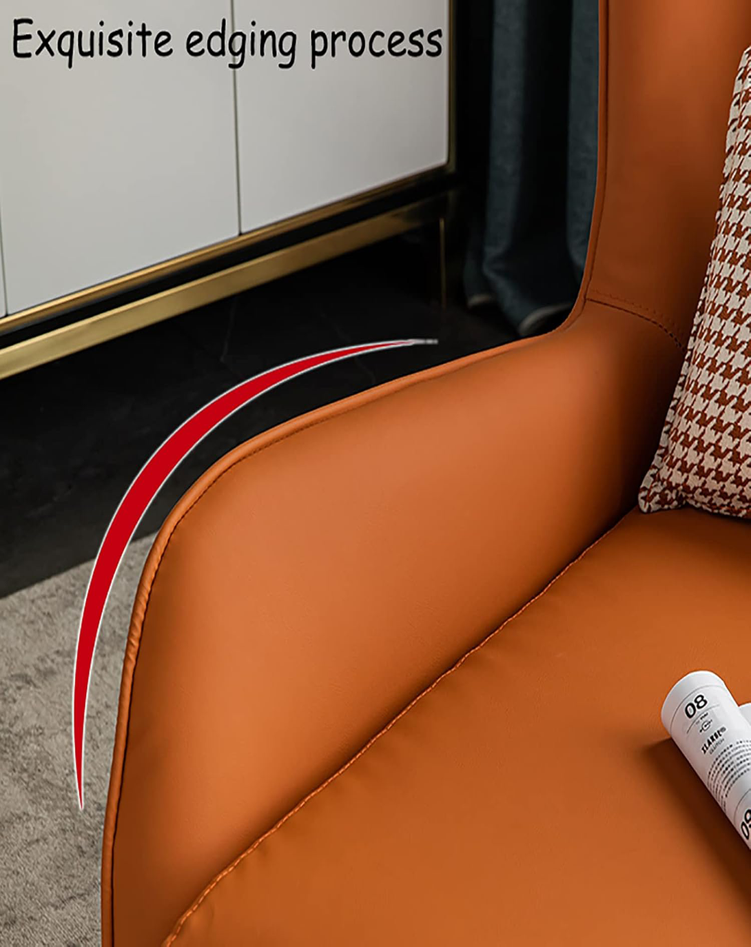 Elite Comfort Leather Lounge Chair ANGIE HOMES