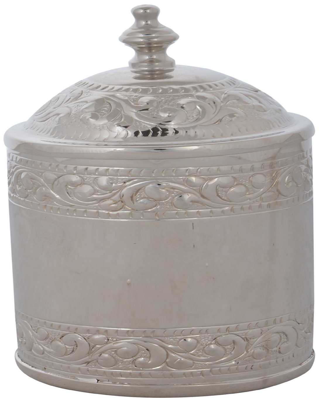 Emi Silver Plated Jar