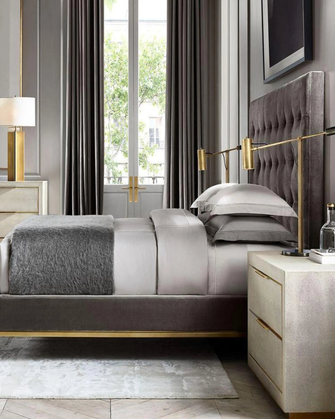 Emmie Luxury Bed With Headboard ANGIE HOMES