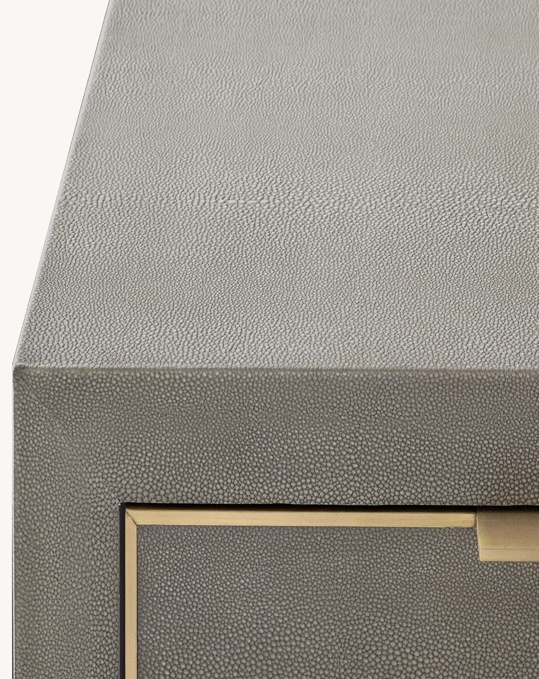 Emmie Modern Upholstered Bed With Gold Finish