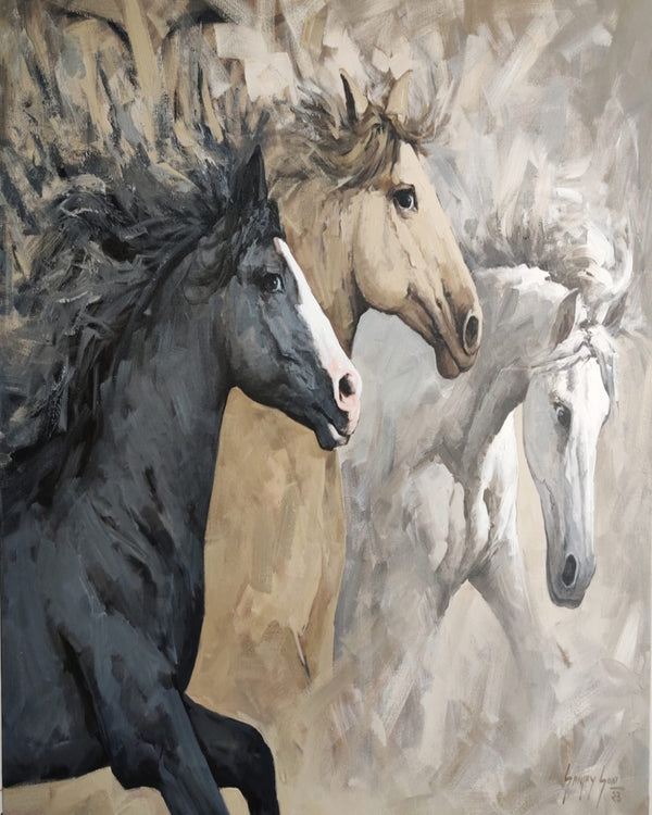 Enchanted Garden Oil Artwork ANGIE HOMES