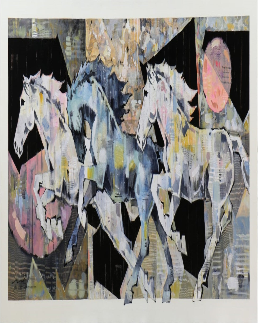 Ethereal Waves Acrylic Artwork ANGIE HOMES