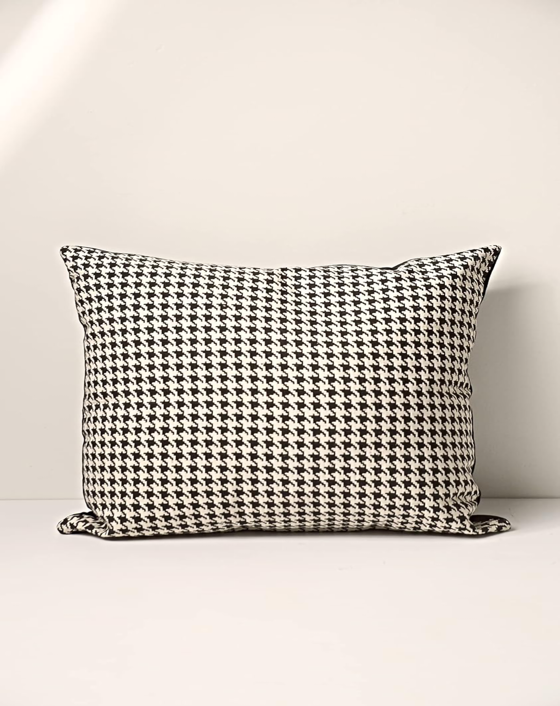 Eve Elegant White Check Pillows & Cushions