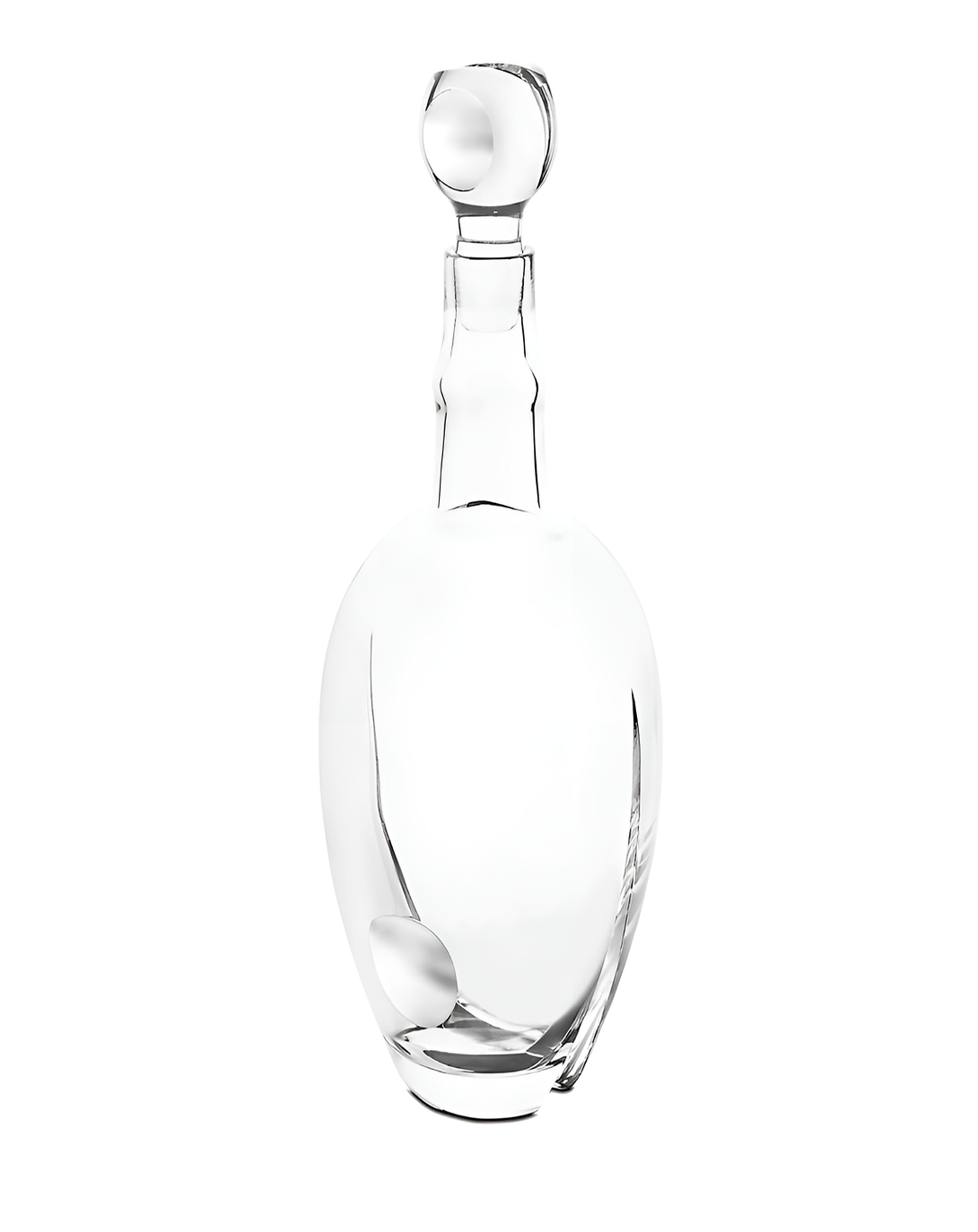 FARA CRYSTAL OVAL BOTTOM DECANTER