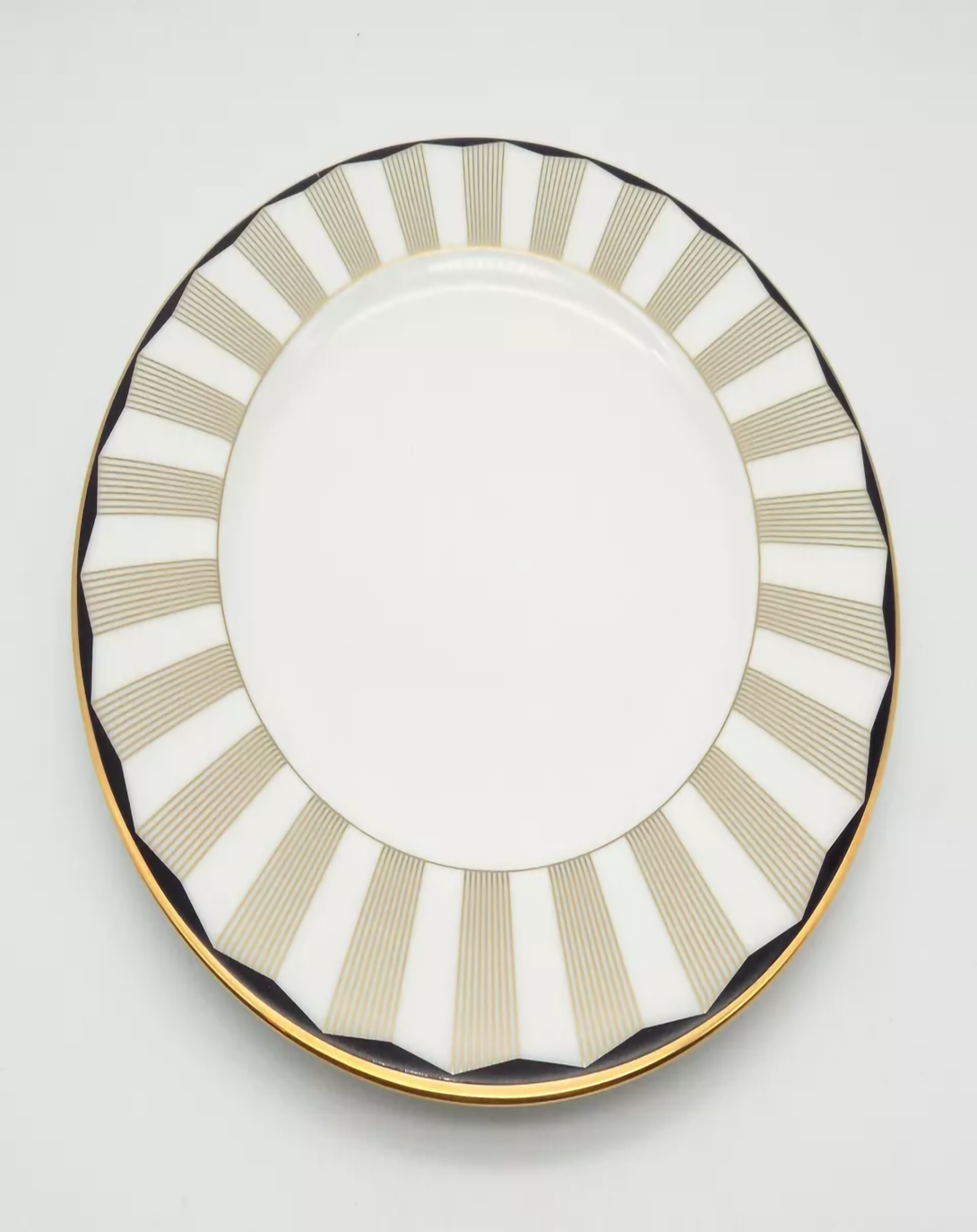 FUJI WHITE AND GREY TEA & DINNER SET ANGIE HOMES