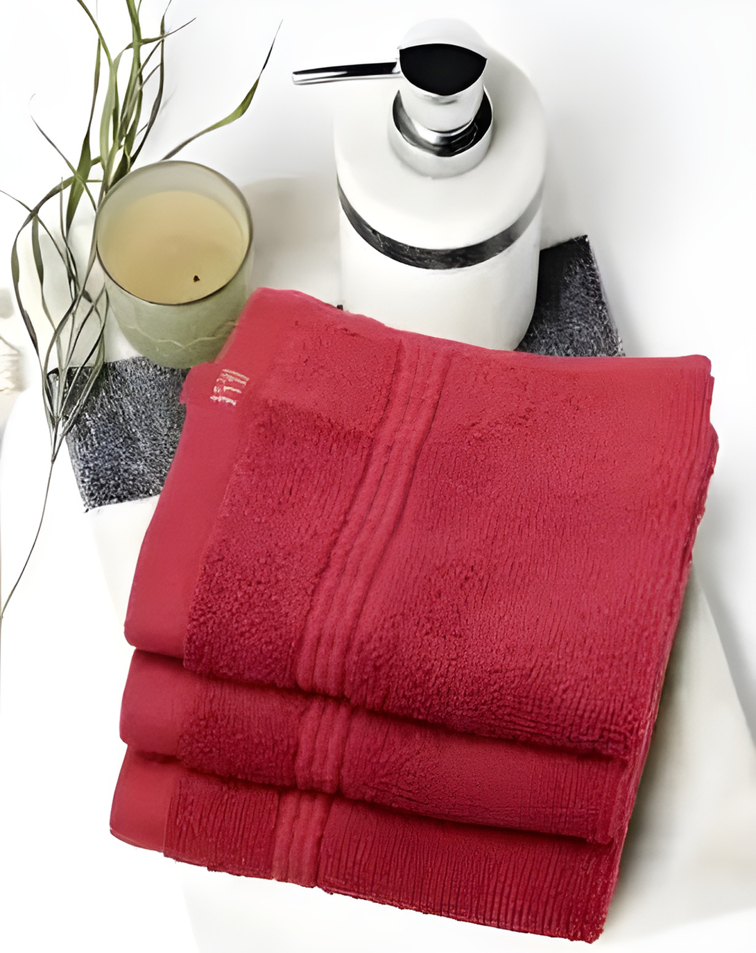 Fawn Bath Towels- 3pcs- Angie's India ANGIE HOMES