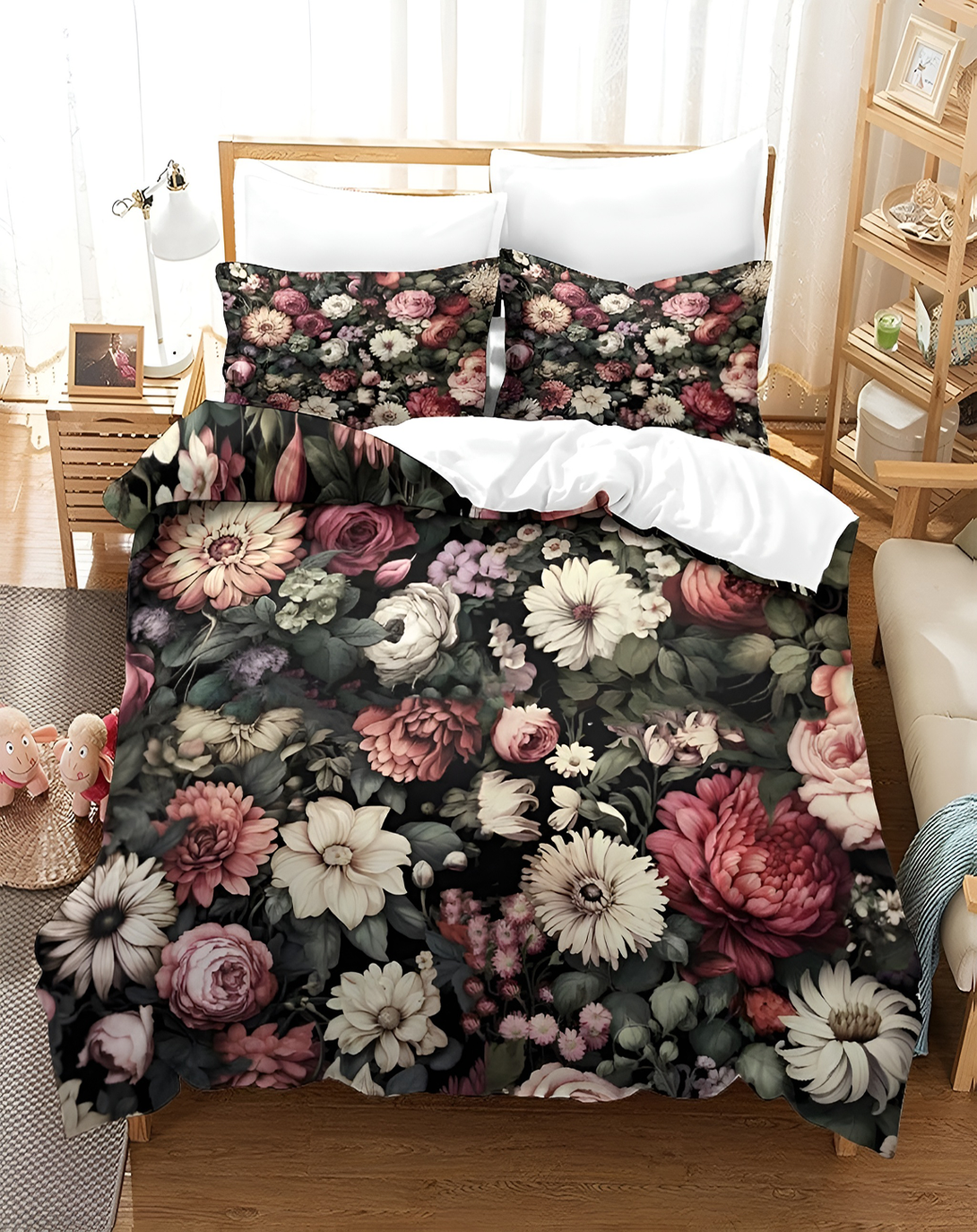 Floral BEAUTIFUL Bed Set(1 piece)- ANGIE HOMES