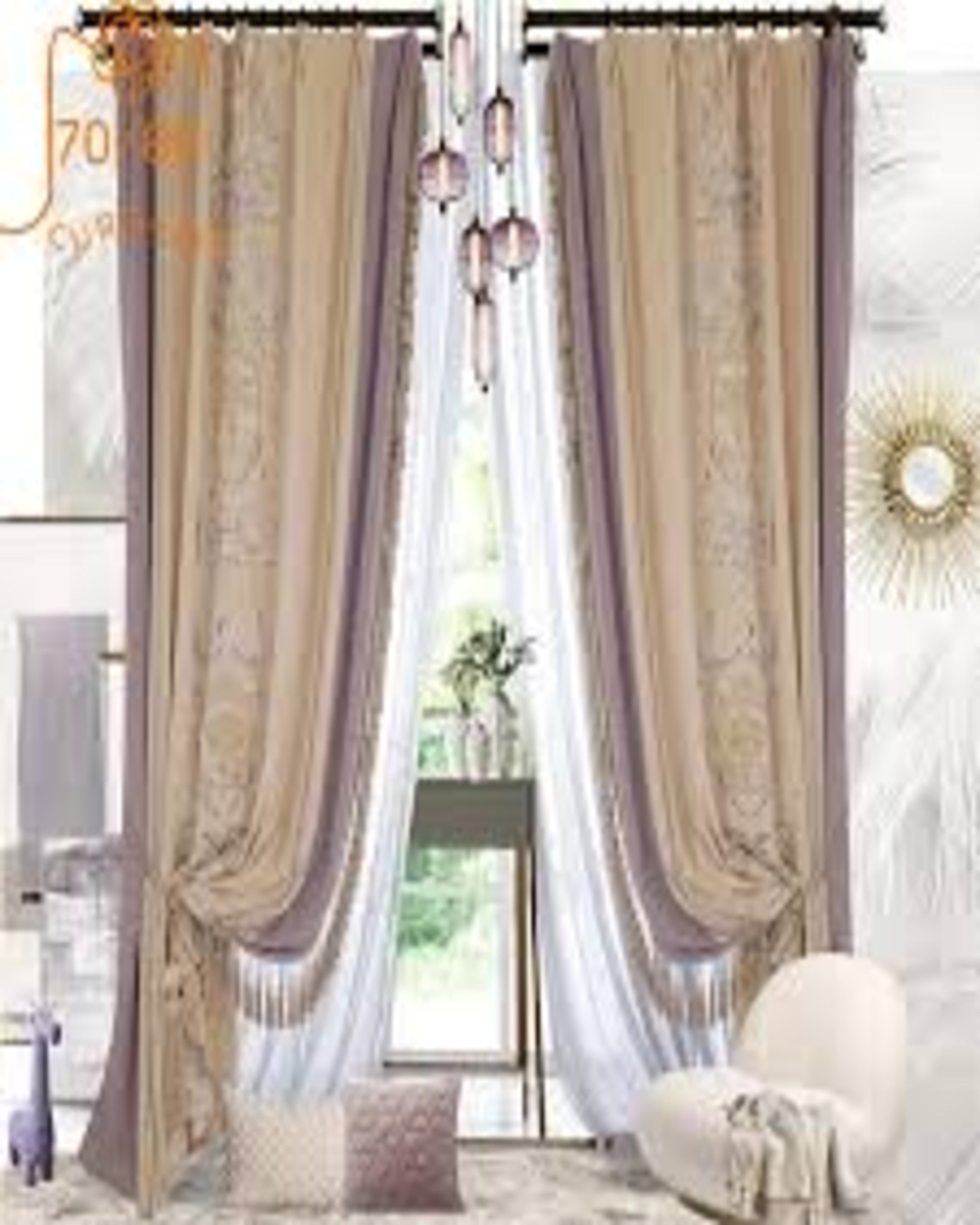 Flower Curtain ANGIE HOMES