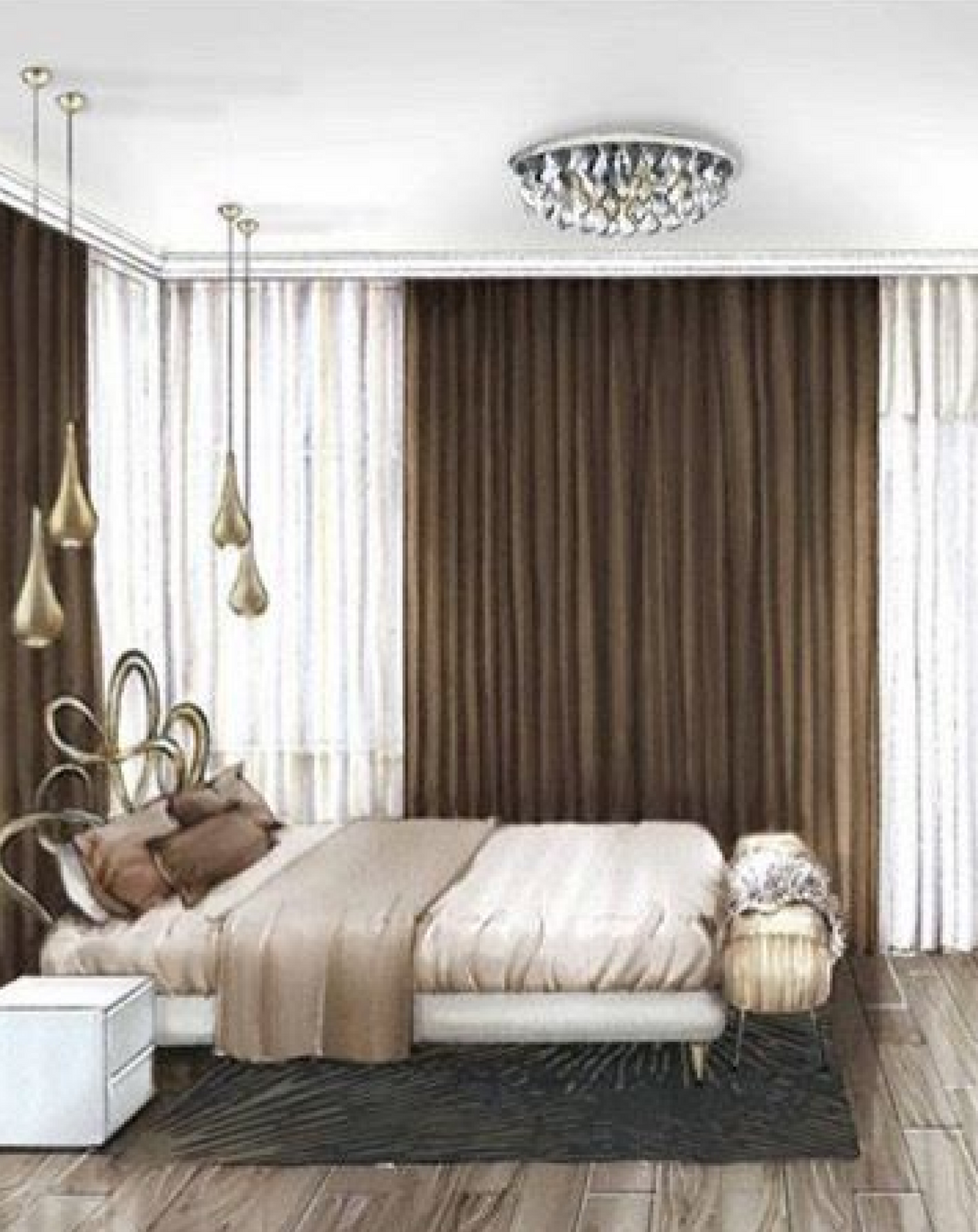 Hippie Bed Room Interior Solution ANGHI HOMES