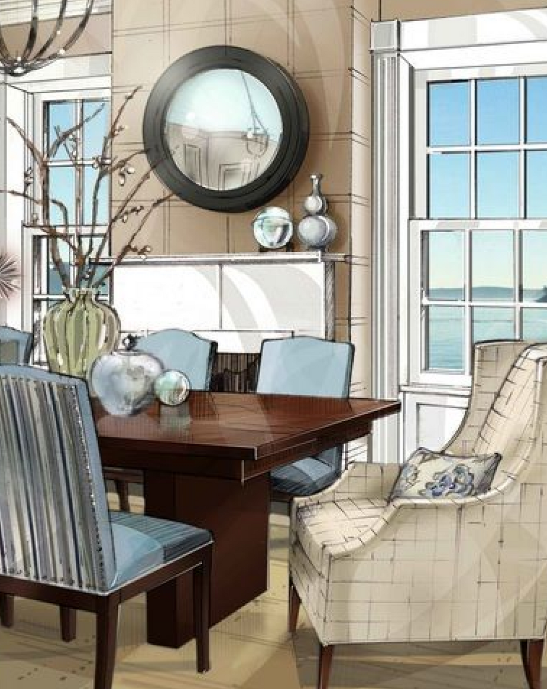 Kara Dining Room Interior Design & Decor ANGIE HOMES