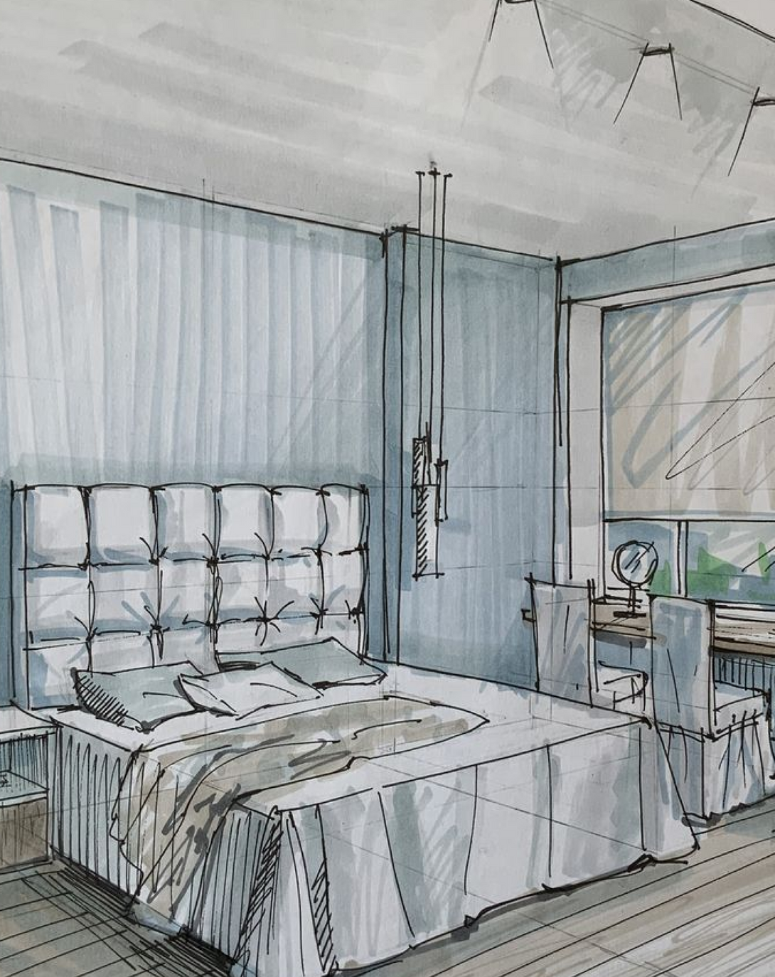 Wooden Bedroom Interior Design and Decoration ANGIE HOMES