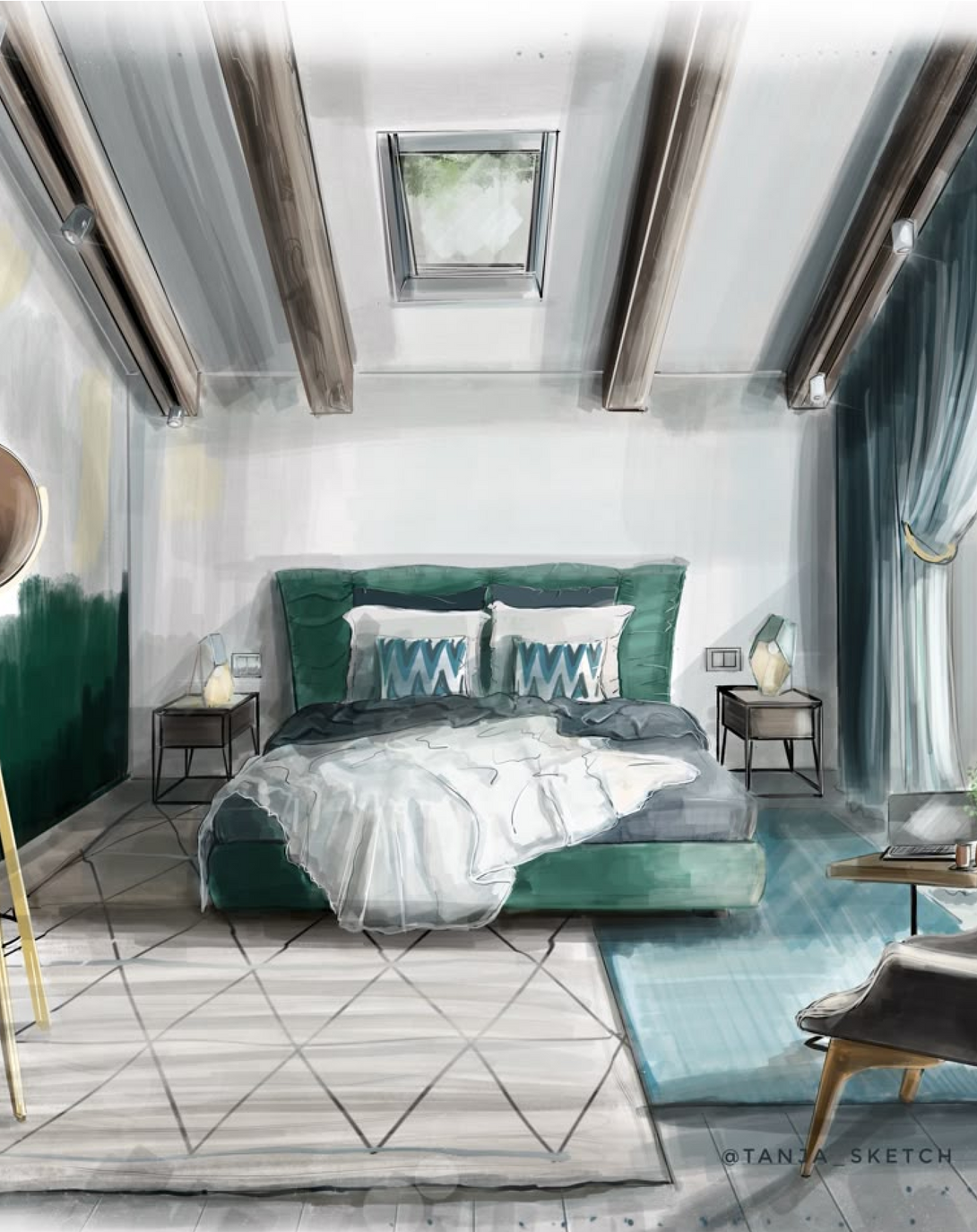 Master Bedroom Interior Design By Angie Homes ANGIE HOMES