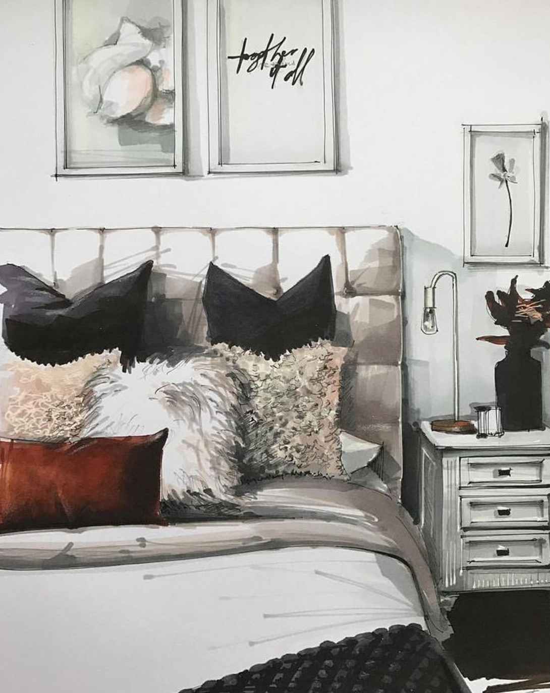 Wooden Bedroom Interior Solution By Anjie Kriplani Design ANGIE HOMES