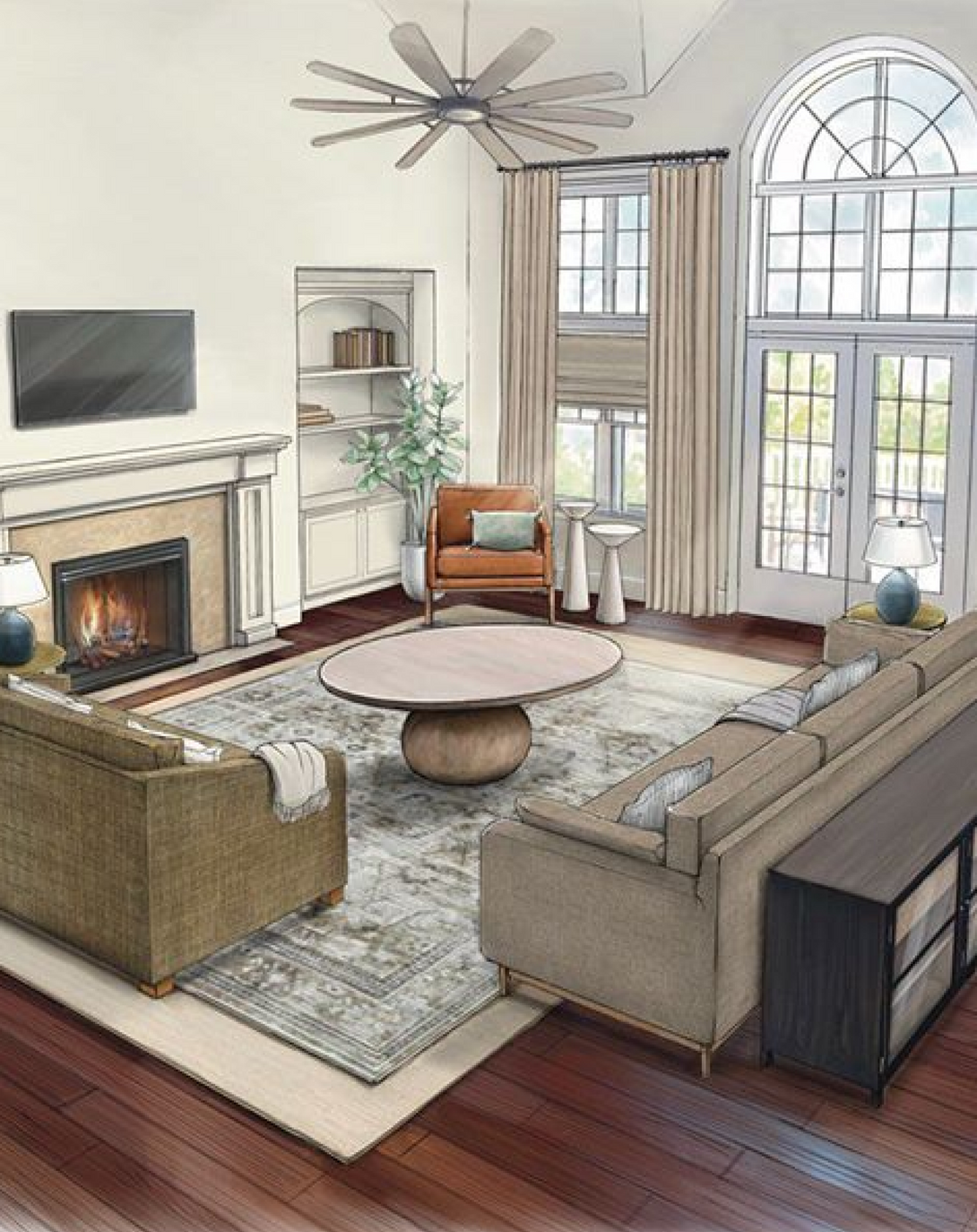 Smart Living Room Interior Solutions ANGIE HOMES