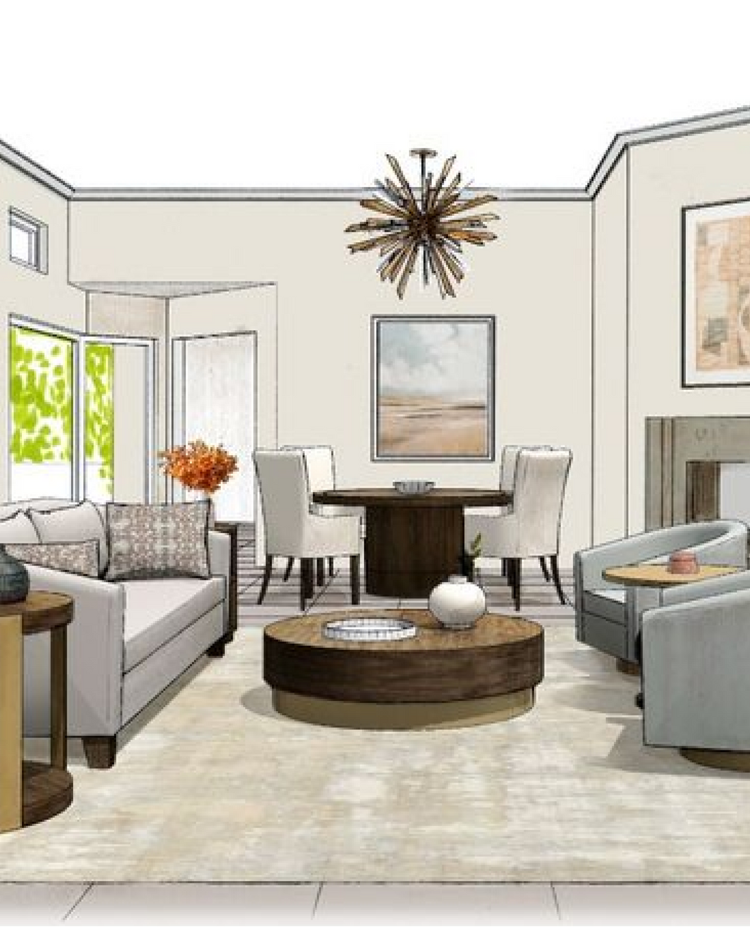 Living Room Interior Design and Decoration ANGIE HOMES