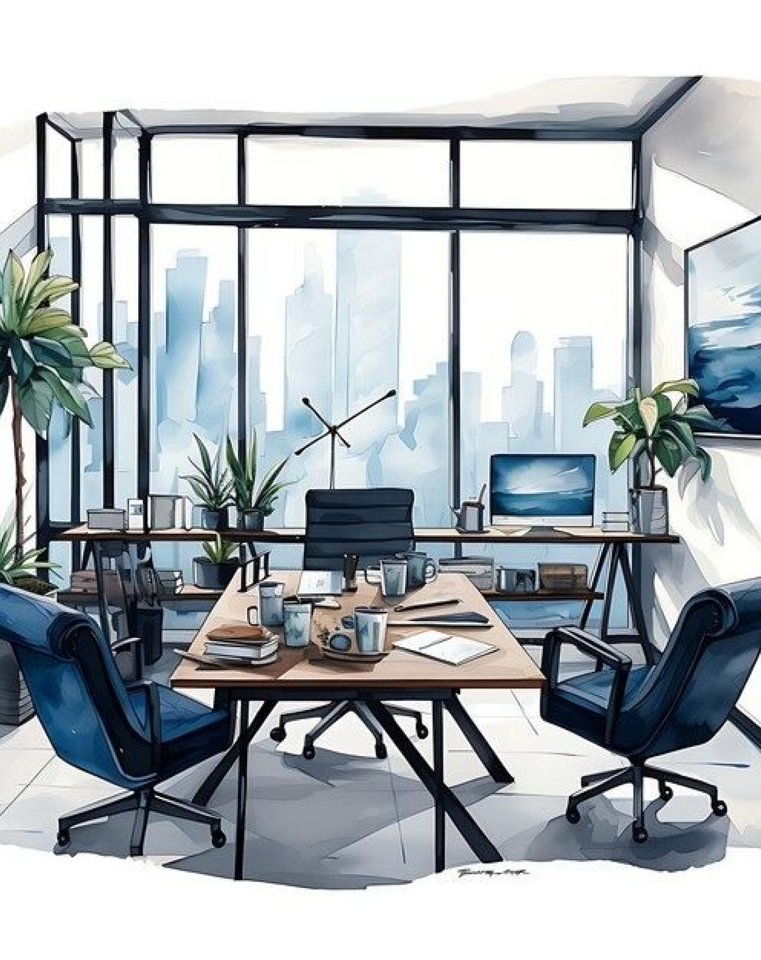 Latest Office Cabin Interior Solution By Anjie Kriplani Design ANGIE HOMES