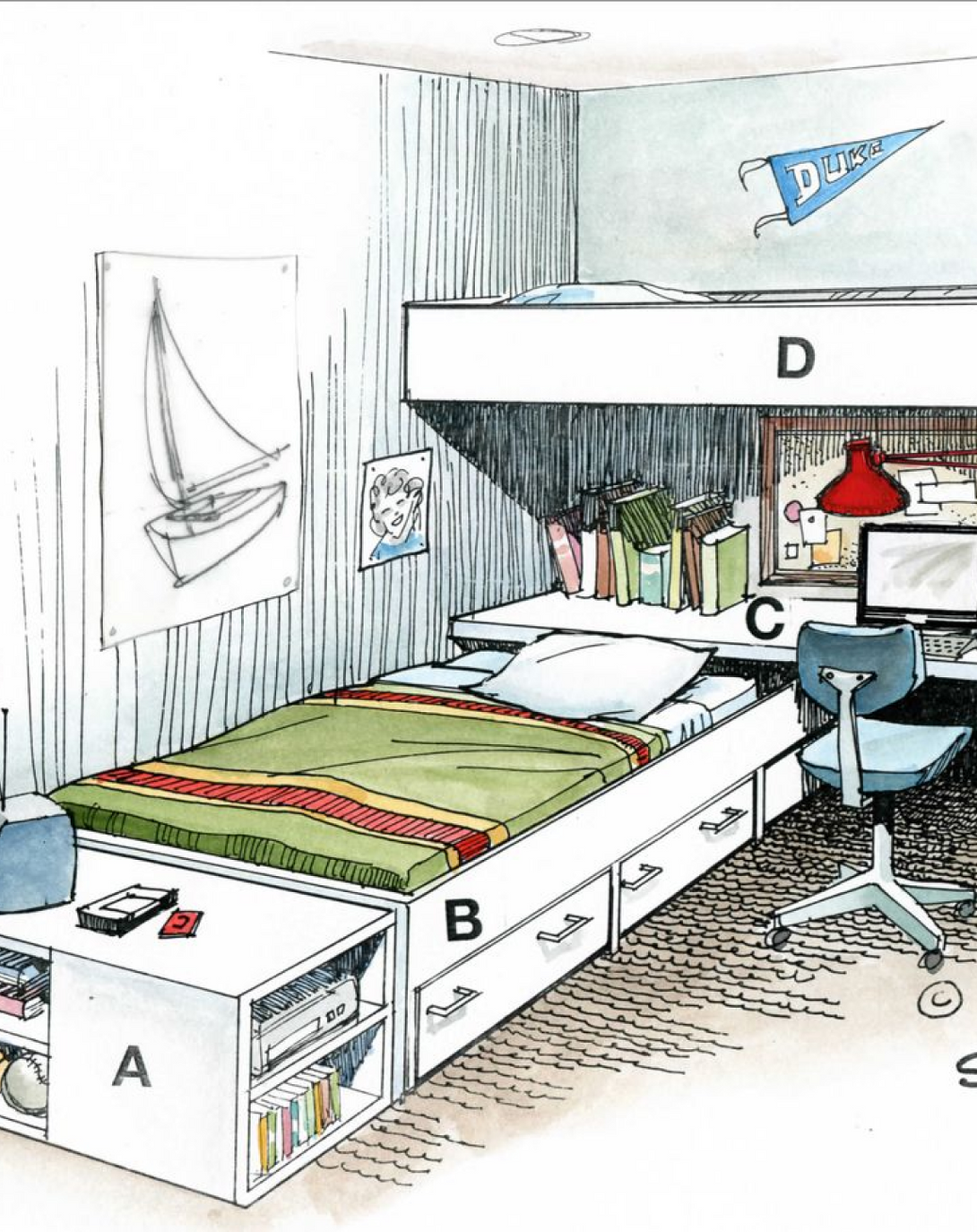 Hip Teen Girl Bedroom Decorating ANGIE HOMES