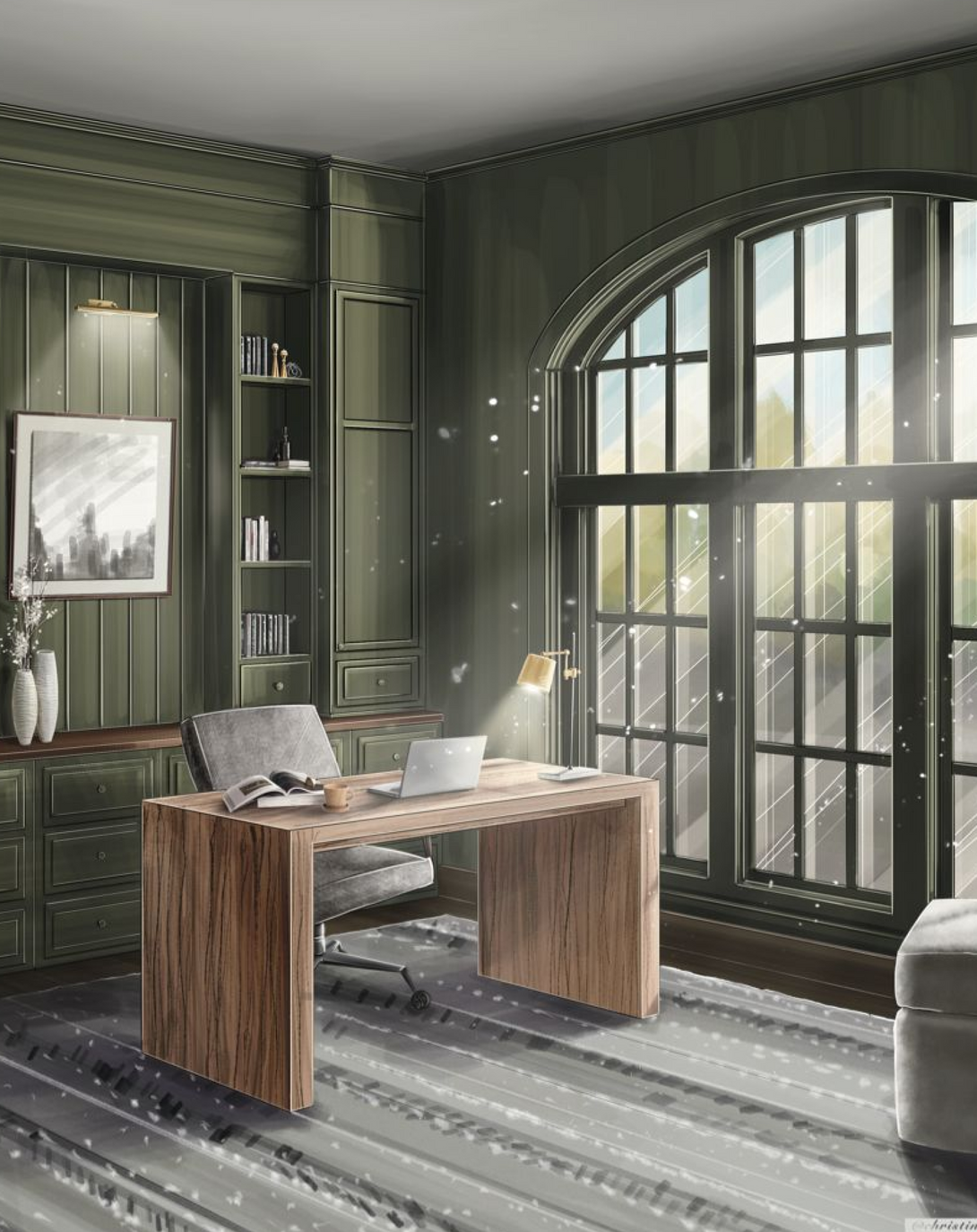 Luxurious Office Cabin Interior Design and Decoration ANGIE HOMES