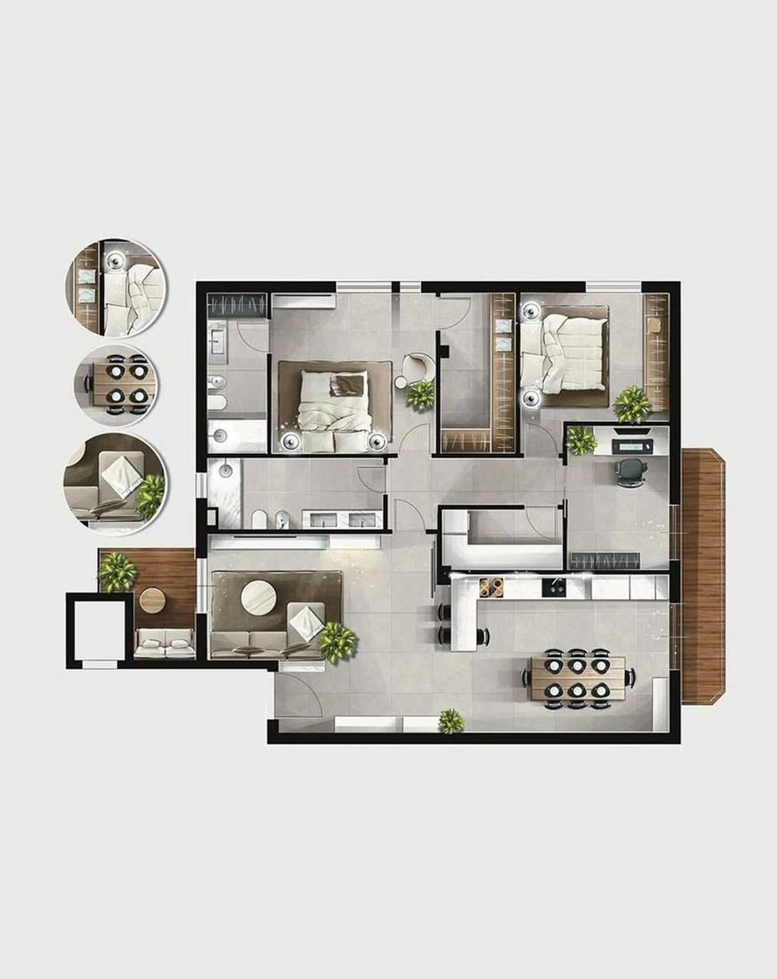 Pelican Budget Friendly Loft Studio Interior Design ANGIE HOMES