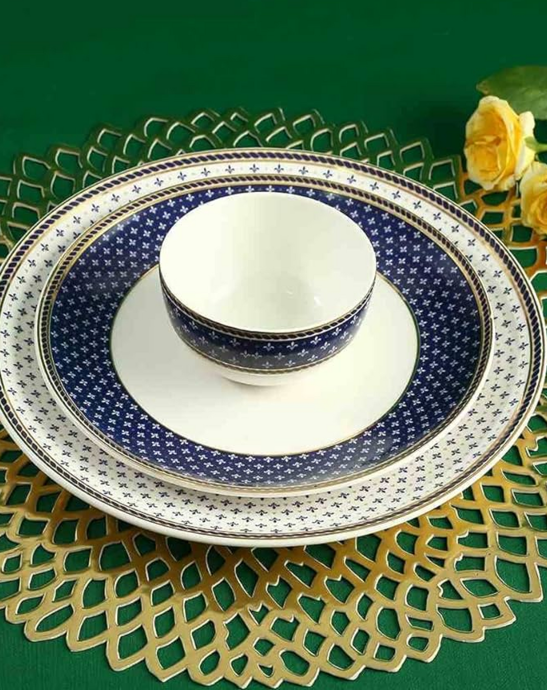 Vintage Bloom Dinner Sets ANGIE HOMES