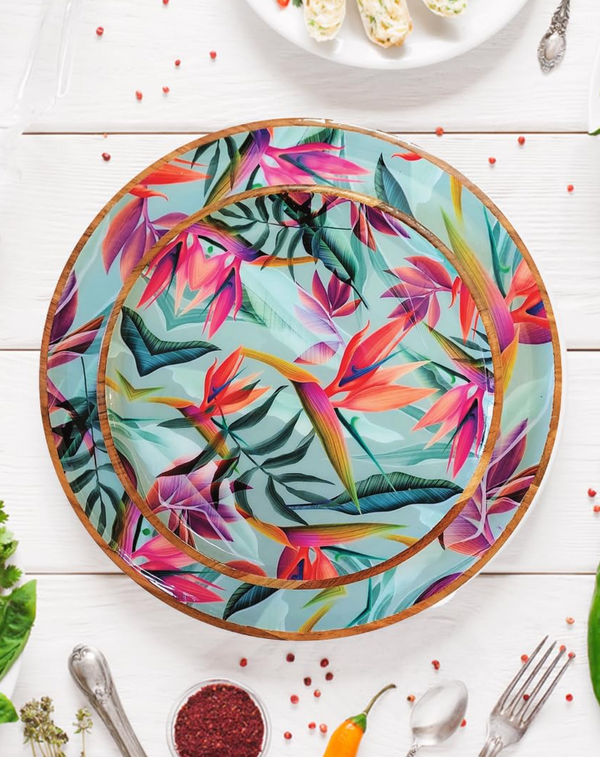 GreenWave leaves plates ANGIE HOMES