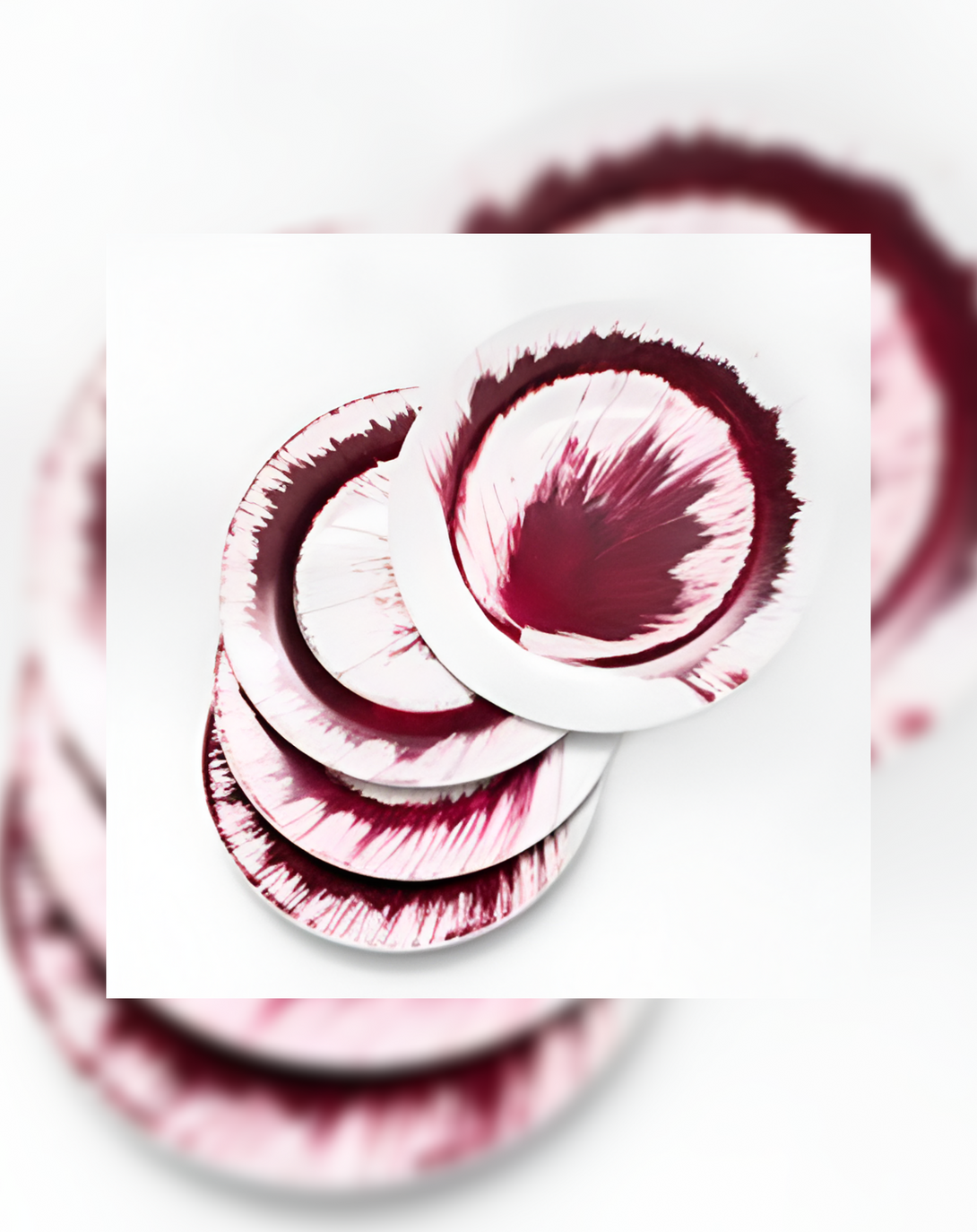 Dast White Plates Set ANGIE HOMES