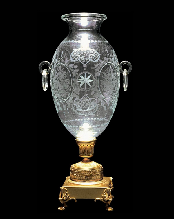 Opaline Glow crystal vases ANGIE HOMES