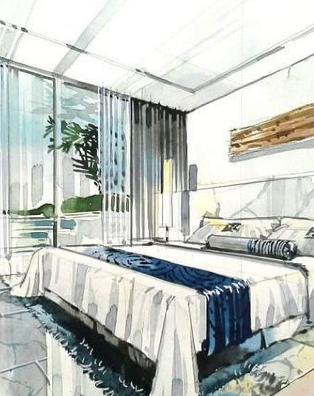 Love Nest Bed Room Interior Solution ANGHI HOMES