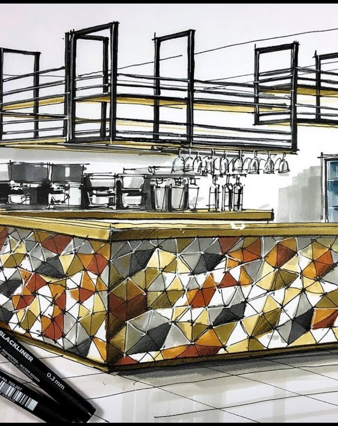 Whiskey Tango Foxtrot Bar Area Interior Solution ANGIEHOMES