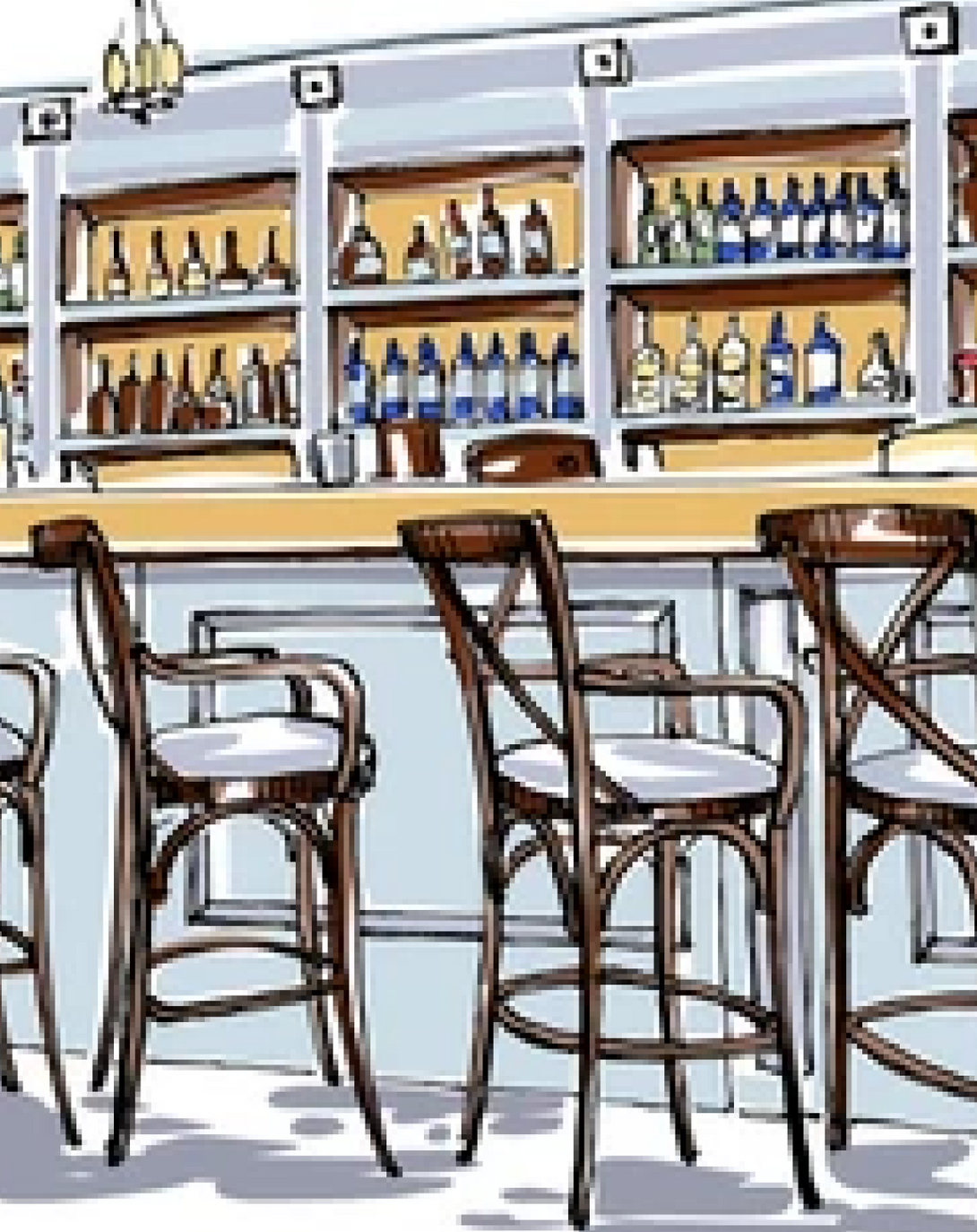 Hideaway Bar Area Interior Solution ANGIEHOMES