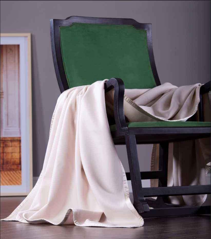 GABLE WHITE  THROWS & BLAKNKETS ANGIE HOMES ANGIE KRIPALANI DESIGN - ANGIE HOMES