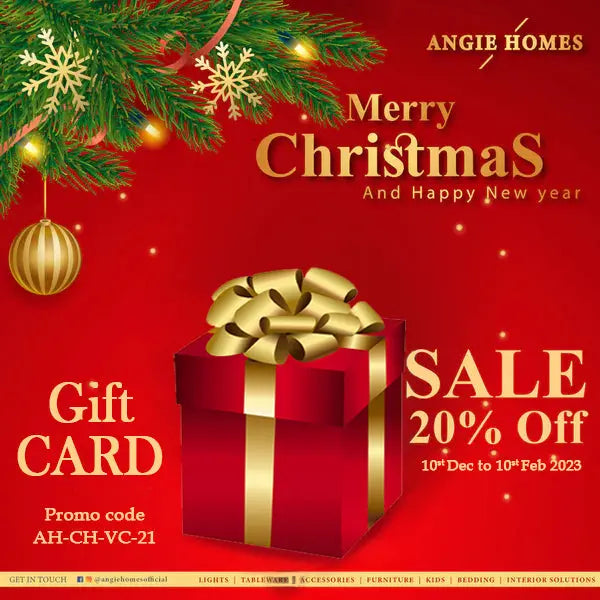 GIFT CARDS FOR CHRISTMAS  | X-MAS GIFT VOUCHER FOR BULK GIFTING | UNIQUE GIFTS ANGIE HOMES
