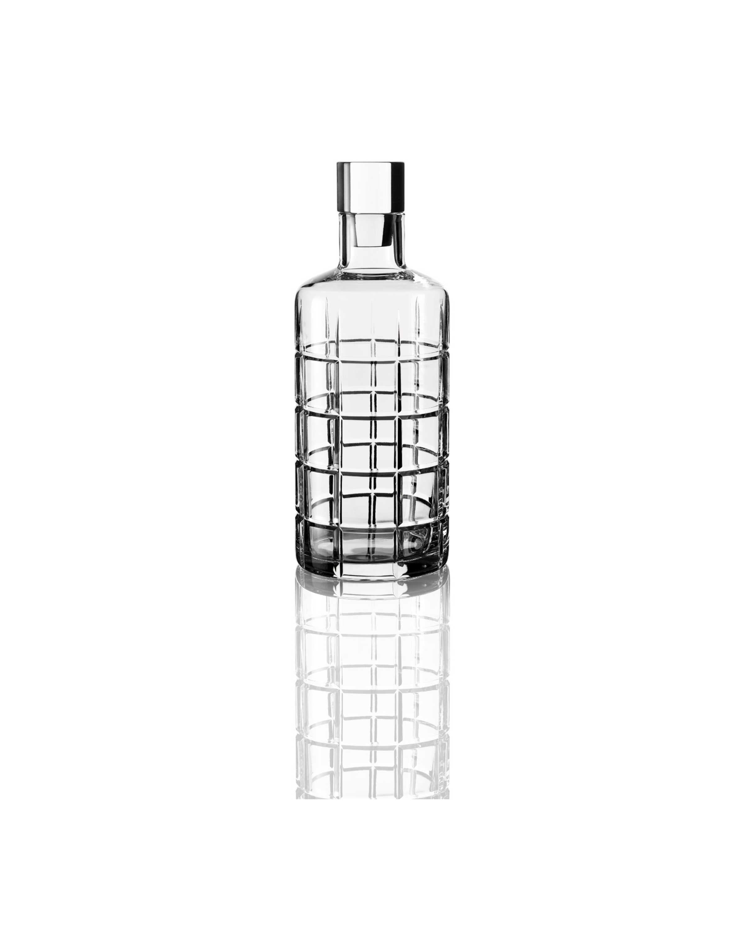 Cylindrical Luxury Crystal Decanter